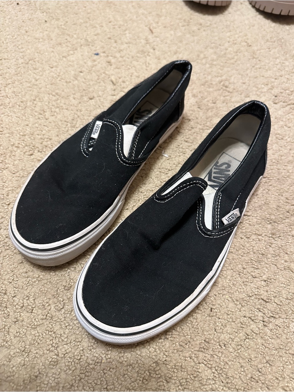Vans Classic Slip-On women’s Canvas Shoes - Black